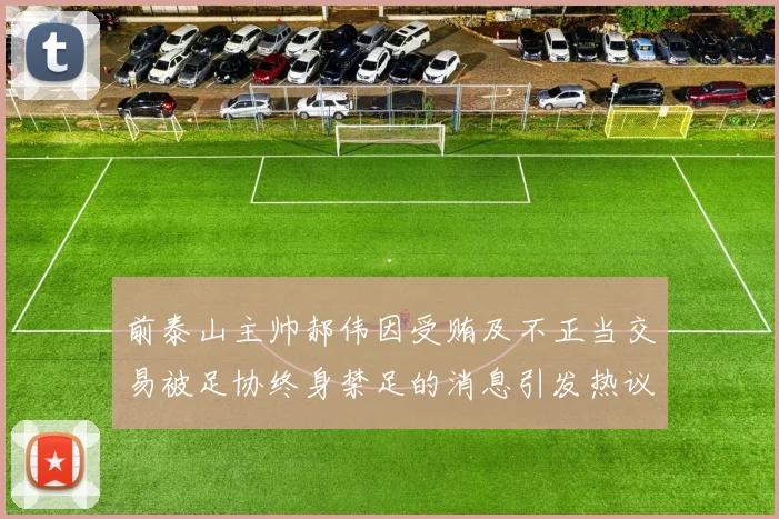 前泰山主帅郝伟因受贿及不正当交易被足协终身禁足的消息引发热议